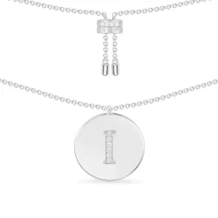 APM Monaco Alphabet Adjustable Necklace- Necklaces