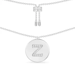 APM Monaco Alphabet Adjustable Necklace- Necklaces