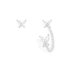 APM Monaco Asymmetric Butterfly Earrings- Earrings