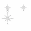APM Monaco Asymmetric Meteorites Ear Jacket And Stud- Earrings