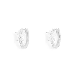 APM Monaco Butterfly Huggie Earrings- Earrings
