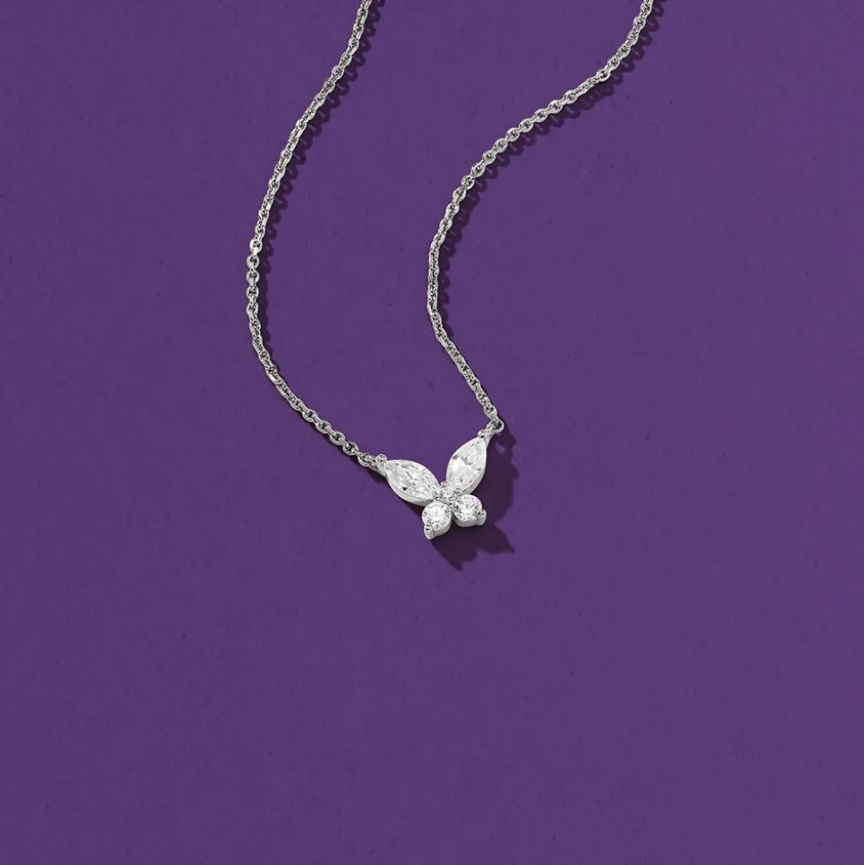 APM Monaco Butterfly Necklace- Necklaces