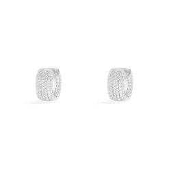 APM Monaco Chunky Hoop Earrings- Earrings