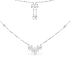 APM Monaco Crown Adjustable Necklace- Necklaces