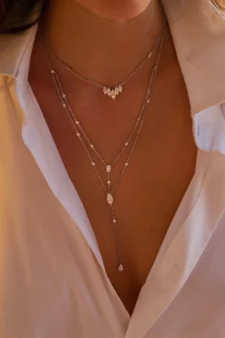 APM Monaco Crown Adjustable Necklace- Necklaces