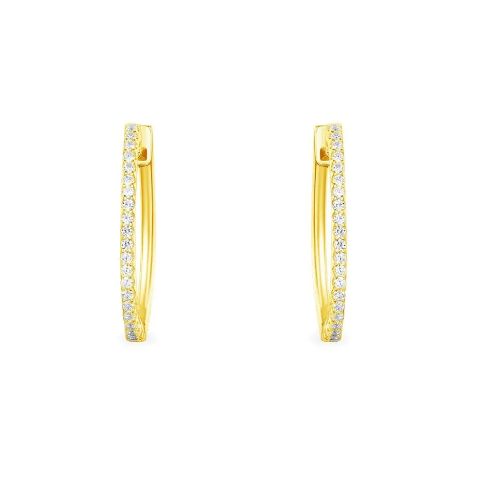 APM Monaco Dainty Hoop Earrings- Earrings