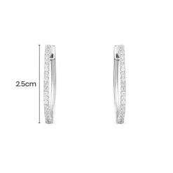 APM Monaco Dainty Hoop Earrings- Earrings