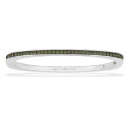 APM Monaco Dainty Khaki Bangle- Bracelets
