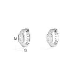 APM Monaco Eclat Hoop Earrings- Earrings