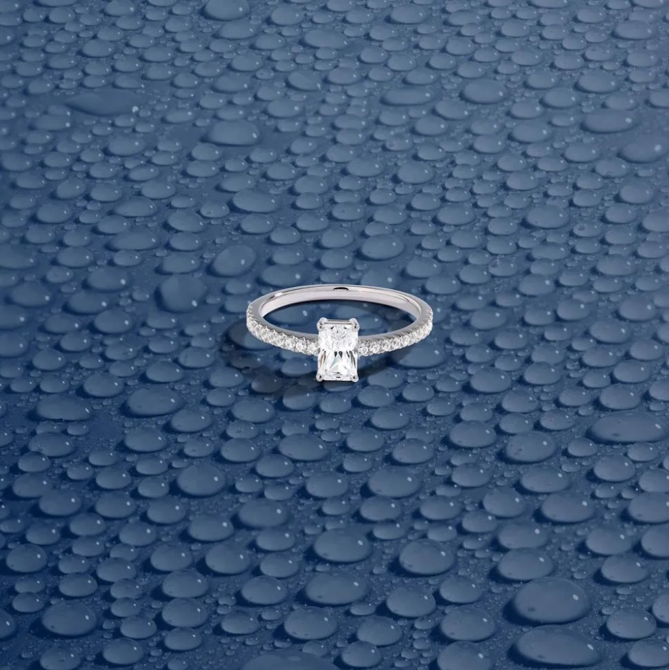 APM Monaco Eclat Pave Ring- Rings