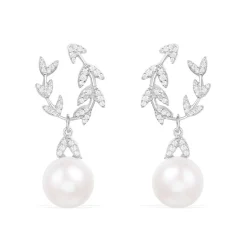 APM Monaco Eternelle Earrings With Pearl- Earrings