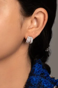 APM Monaco Five-Hoop Earrings- Earrings