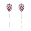 APM Monaco Fuchsia Balloon Drop Earrings- Earrings