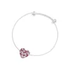 APM Monaco Fuchsia Heart Adjustable Bracelet- Bracelets