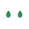 APM Monaco Green Drop Earrings- Earrings