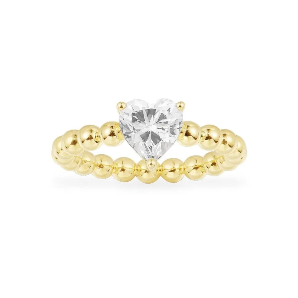 APM Monaco Heart Ring- Rings