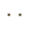 APM Monaco Khaki Square Stud Earrings- Earrings