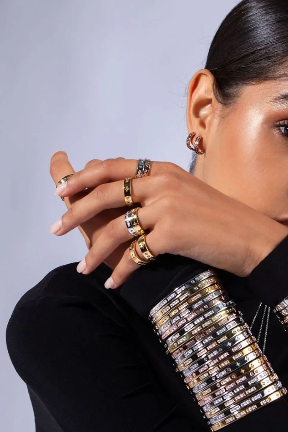 APM Monaco Love Morse Code Ring- Rings