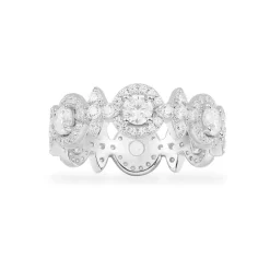 APM Monaco Meteorites & Circles Ring- Rings