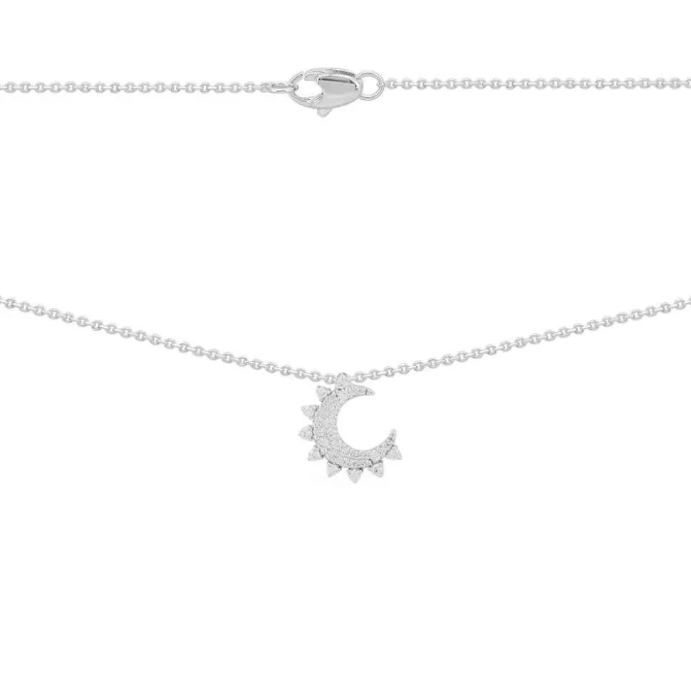 APM Monaco Moon Necklace- Necklaces