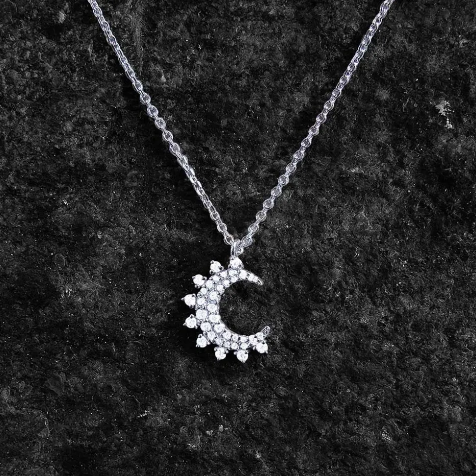 APM Monaco Moon Necklace- Necklaces