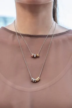 APM Monaco Morse Code Adjustable Necklace- Necklaces