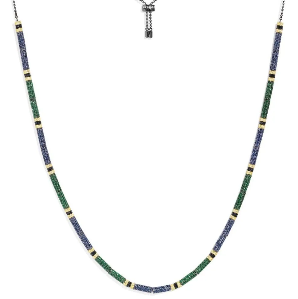 APM Monaco Multicolor Adjustable Necklace- Necklaces