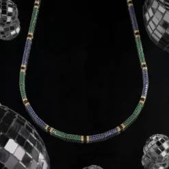 APM Monaco Multicolor Adjustable Necklace- Necklaces