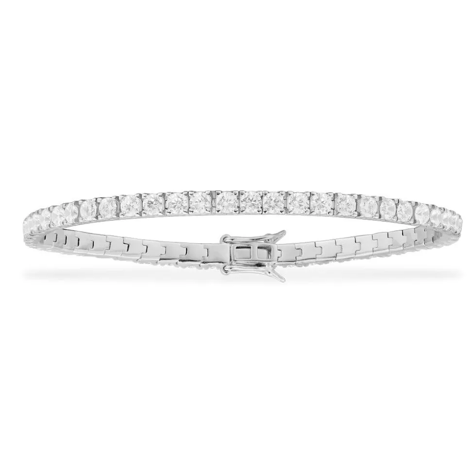 APM Monaco Pave Bangle- Bracelets