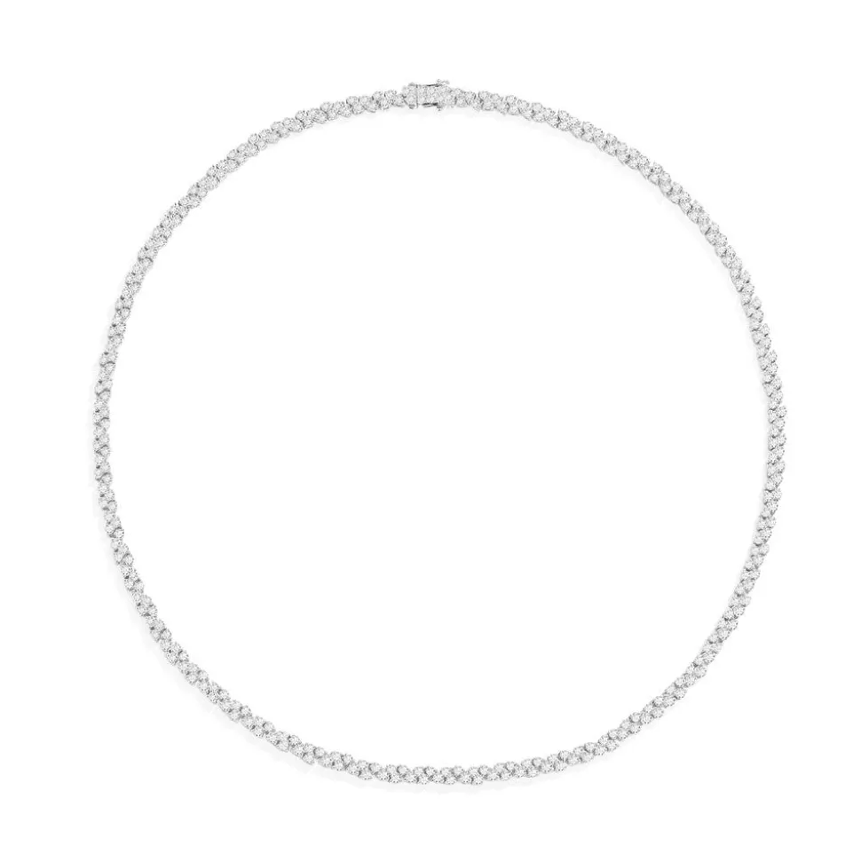 APM Monaco Pave Choker- Necklaces