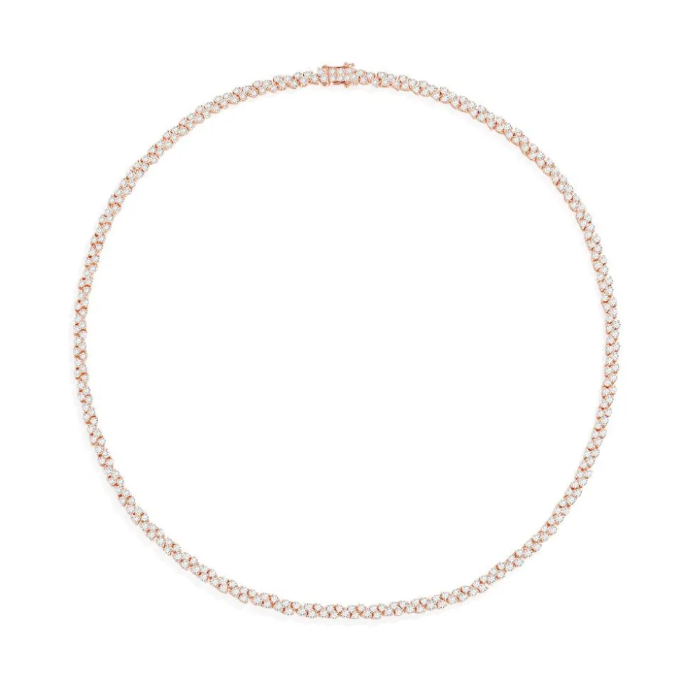 APM Monaco Pave Choker- Necklaces