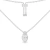 APM Monaco Pear Adjustable Necklace- Necklaces