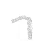 APM Monaco Single Double-Hoop Ear Cuff- Earrings