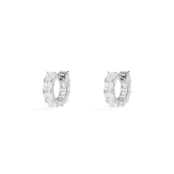 APM Monaco Square Huggie Earrings- Earrings