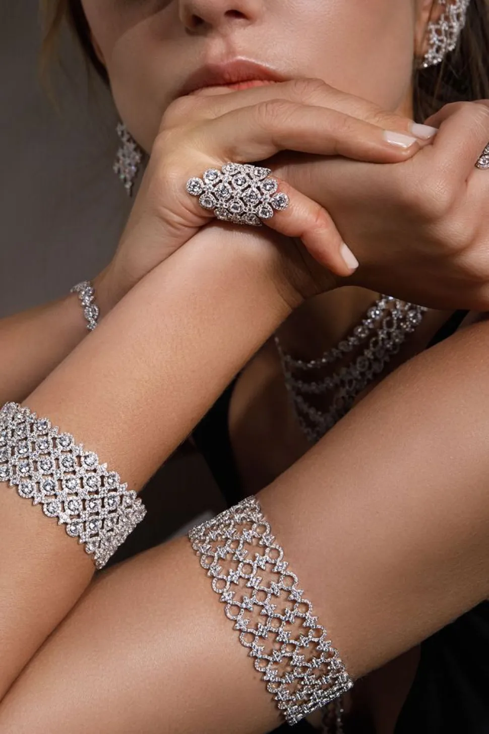 APM Monaco Statement Meteorites & Circles Ring- Rings