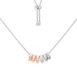 APM Monaco Toi Moi Morse Code Adjustable Necklace- Necklaces