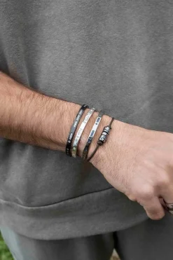 APM Monaco Toi Moi Morse Code Bangle- Bracelets