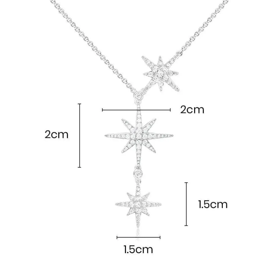 APM Monaco Triple Meteorites Adjustable Necklace- Necklaces
