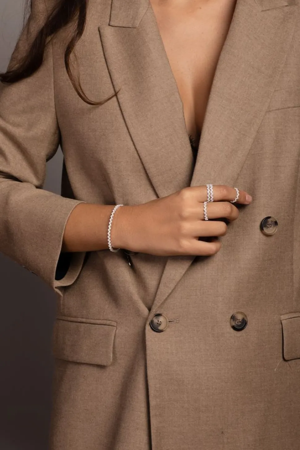 APM Monaco Up And Down Adjustable Bracelet- Bracelets